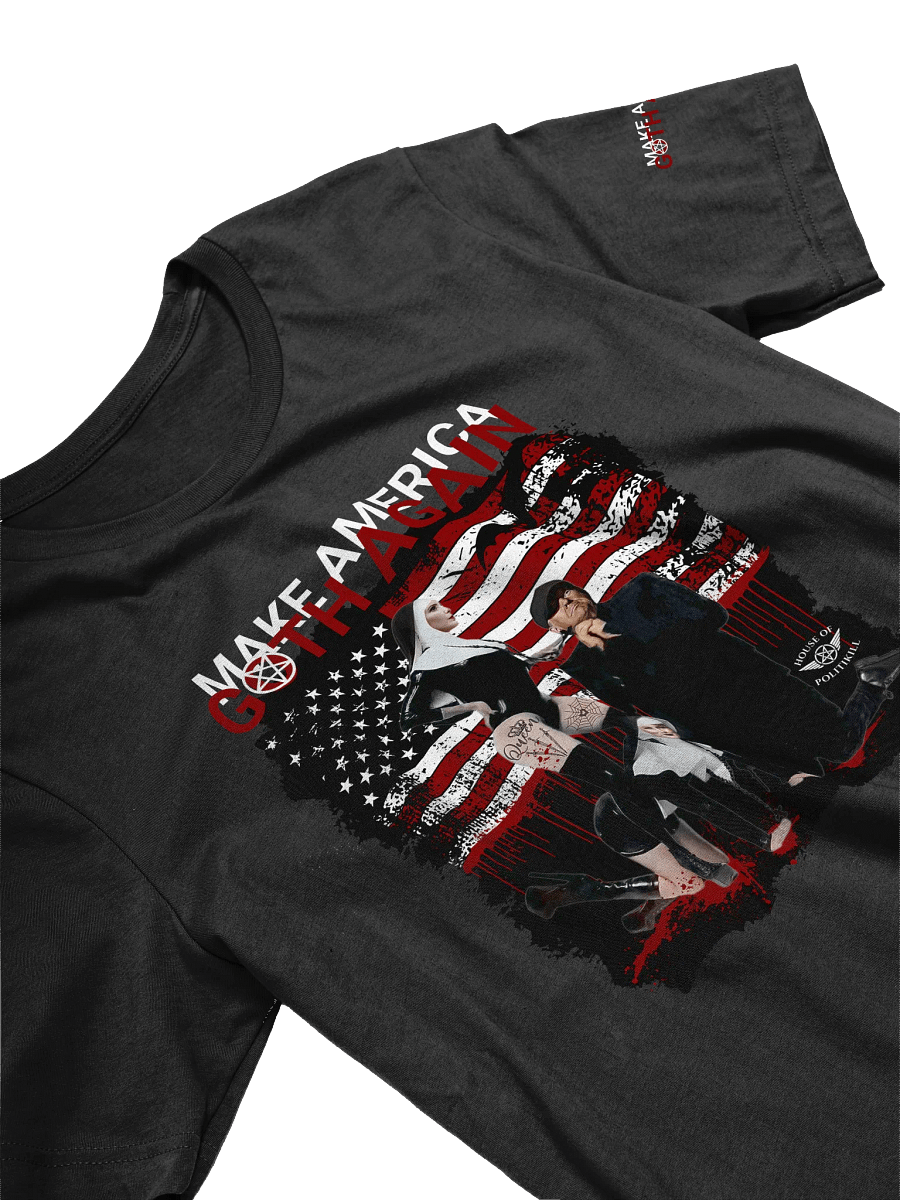 Make America Goth Again Statement Tshirt | Sacrilegious Gothic Design for Rebels product image (3)