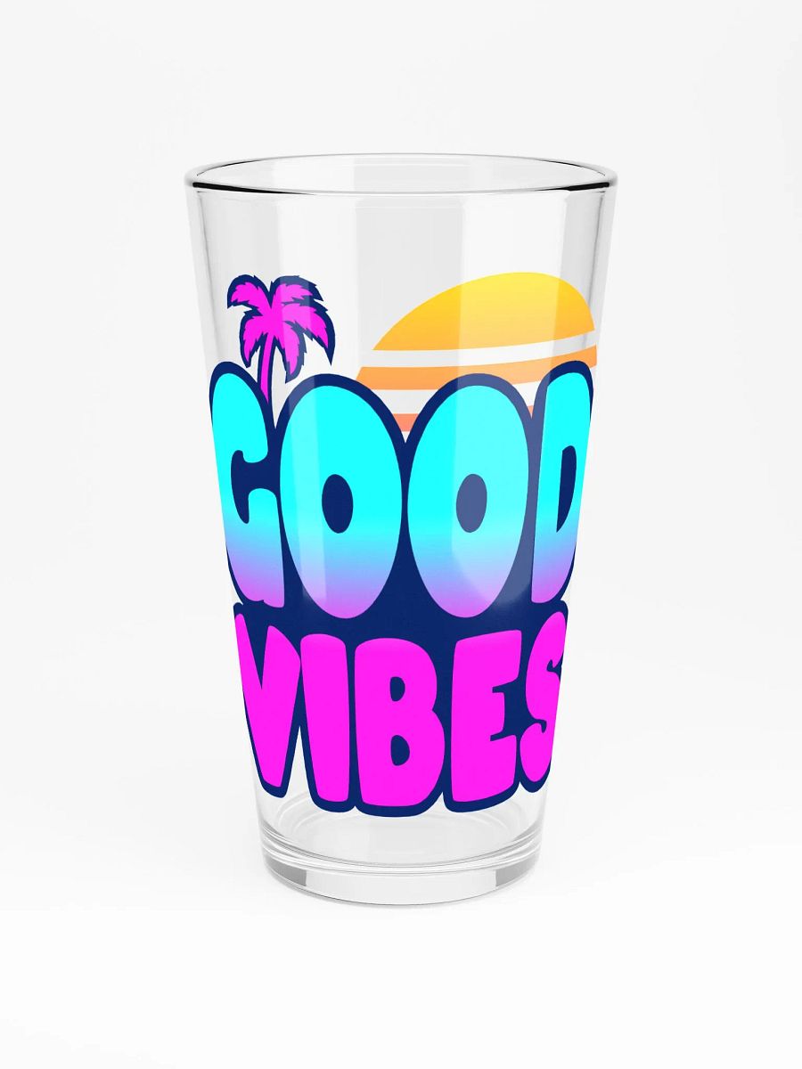 GOOD VIBES PINT GLASS product image (3)