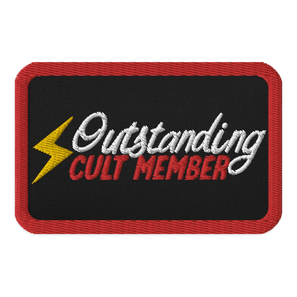 outstanding cult member patch product image (1)
