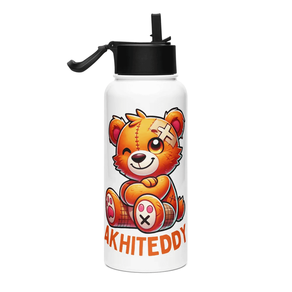 Wink & Sip: AKHITEDDY Stainless Steel Water Bottle product image (4)