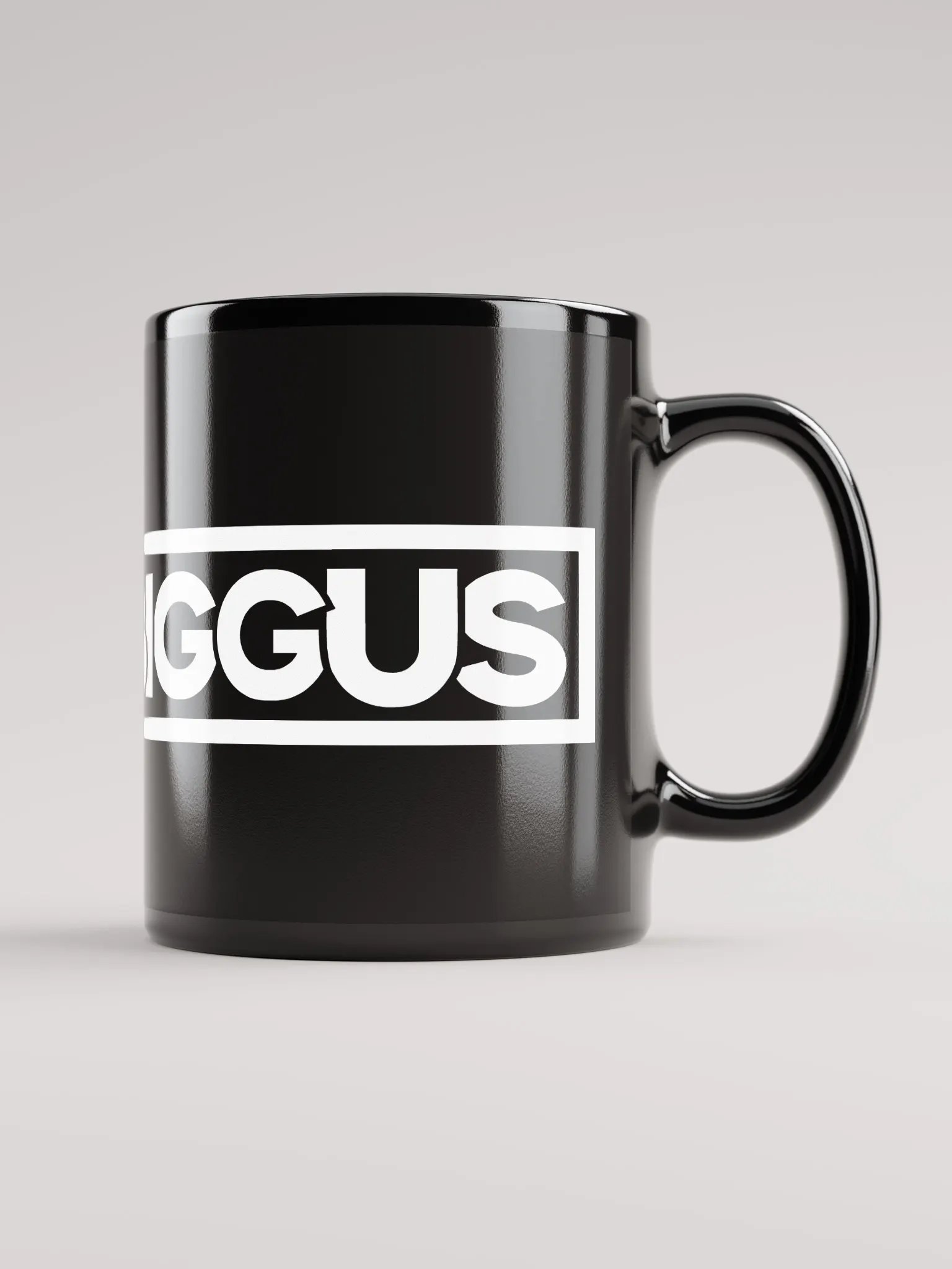 Glossy Mug Black product image (1)