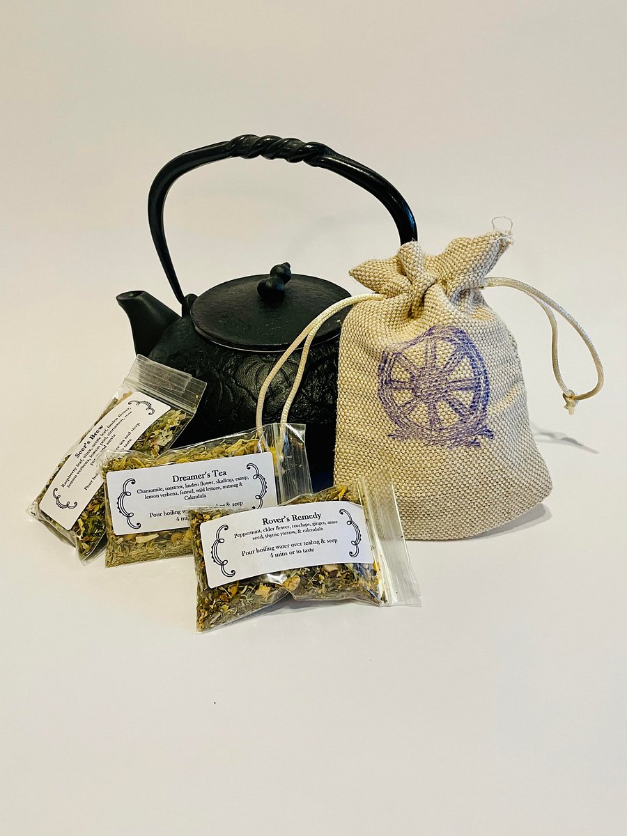 Herbal Tea, Sample Pack, Loose leaf, Caffeine Free Rover Trade Co