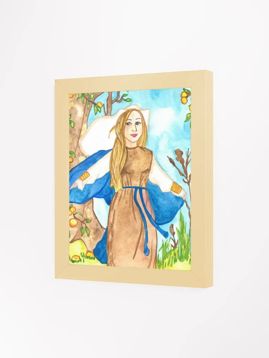 Sáule And The Golden Apples Framed Print product image (13)