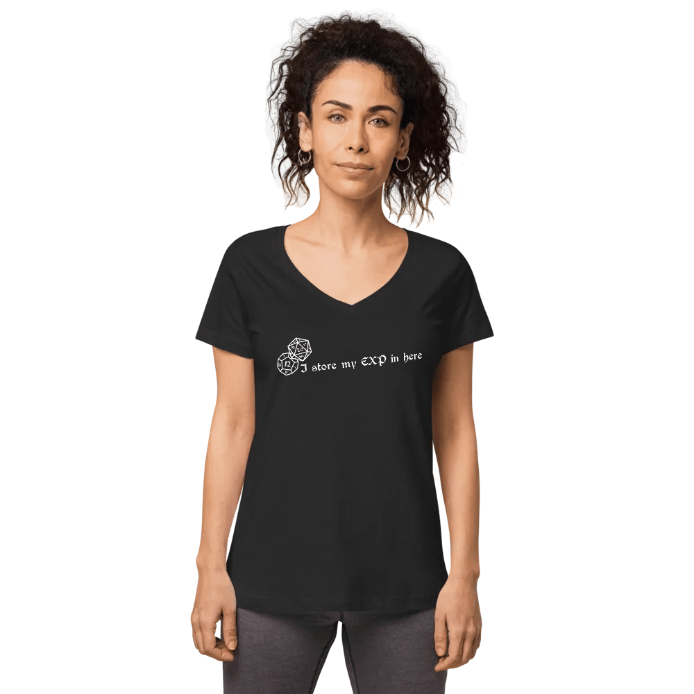 Storing EXP fitted shirt (White text) product image (1)