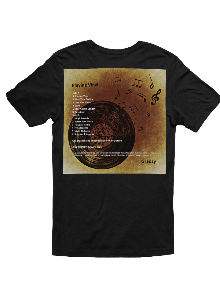 'Playing Vinyl' T-Shirt product image (8)