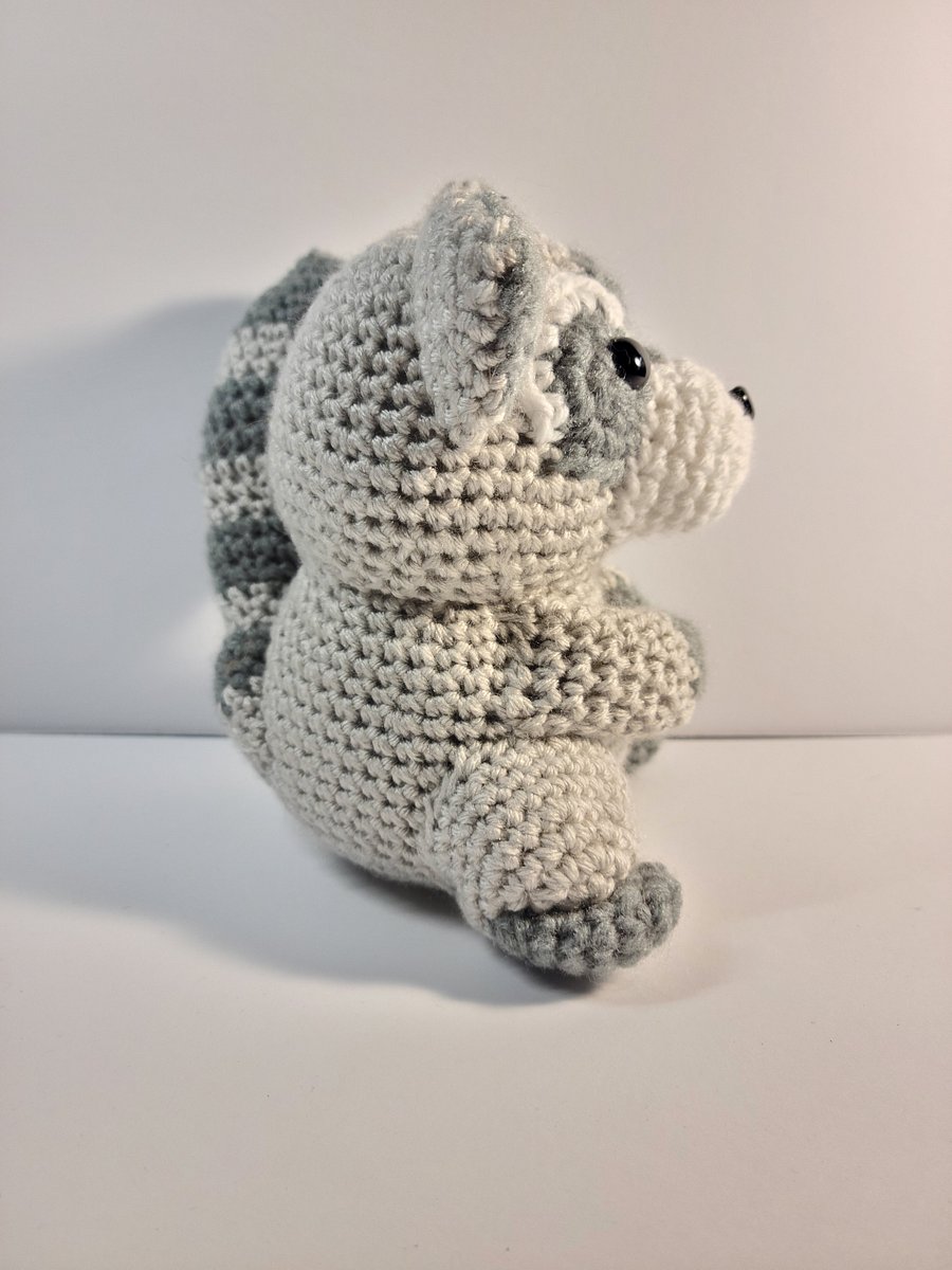 Handmade Amigurumi Racoon Stuffed Animal product image (4)