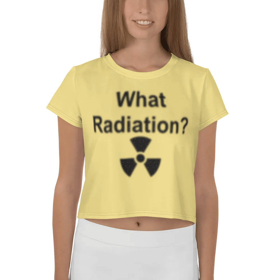 What Radiation? crop tee product image (4)