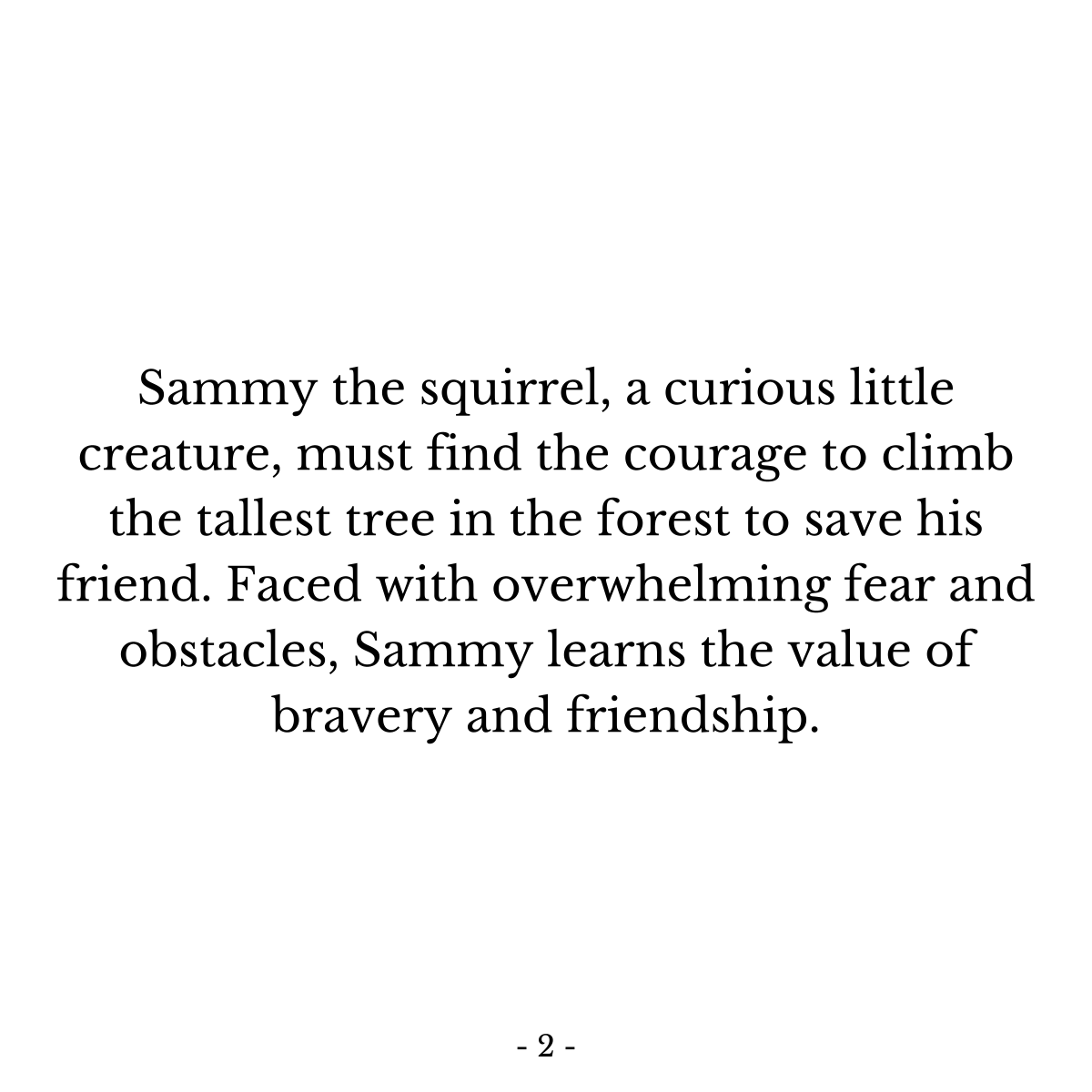 The Brave Little Squirrel product image (2)