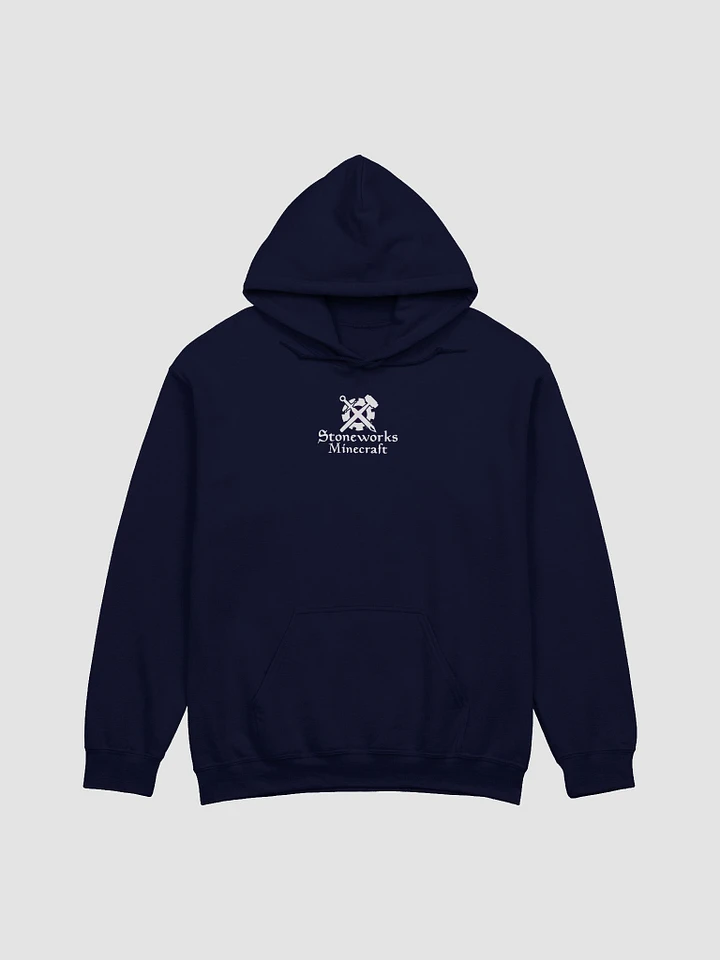 Stoneworks Minecraft logo hoodie product image (18)