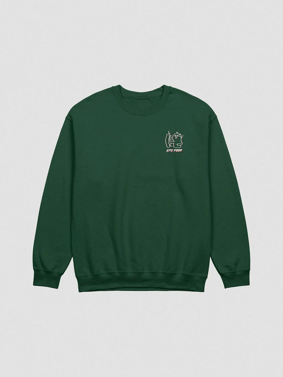 GPU Poor - UNISEX Cotton Heritage Sweatshirt product image (3)