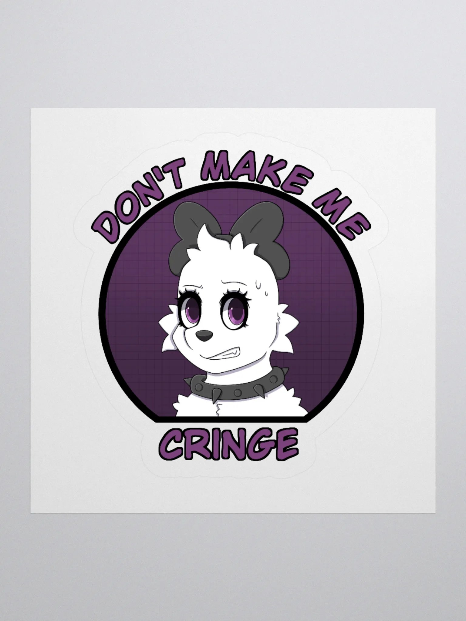 Don't Make Me Cringe Sticker product image (1)