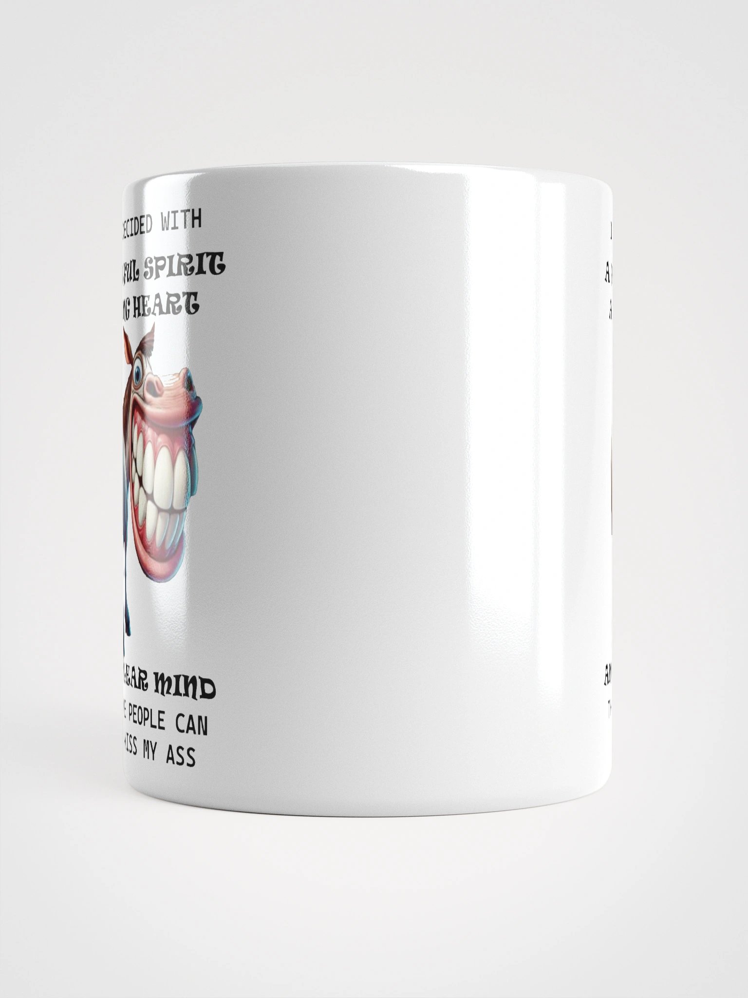 "Peaceful Spirit, Sass Included – CBM Whiteout Mug" product image (18)