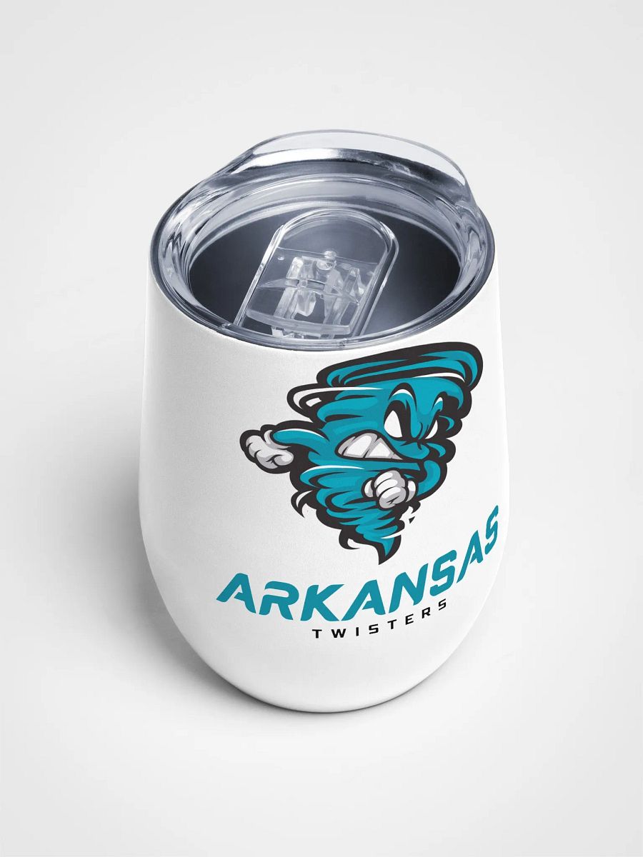 Arkansas Twisters Wine Tumbler product image (4)