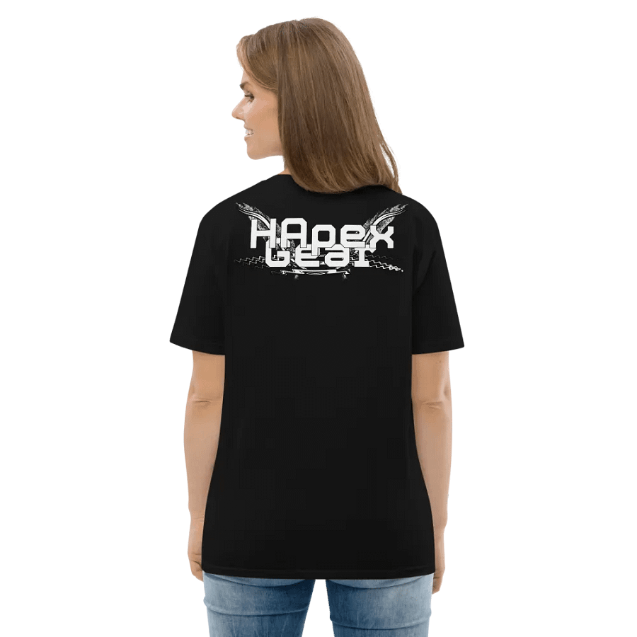 Organic Cotton T-Shirt - Embroidered - White HApex Gear White Logo product image (6)