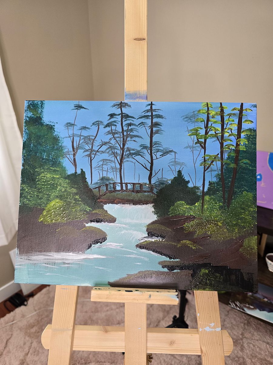 Bridge and River Flowing product image (1)