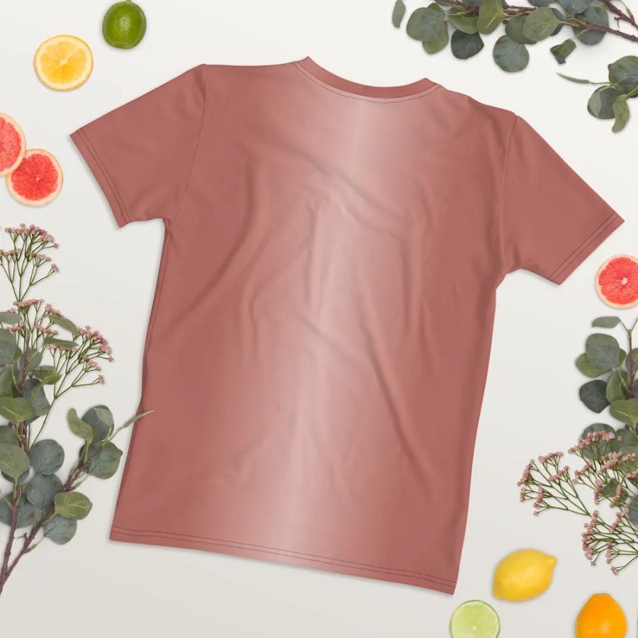 Floral Themed All Over Print T-shirt product image (8)