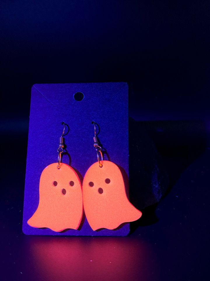 Resin Earings - Ghosts product image (2)