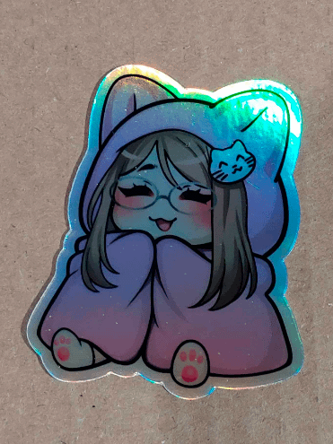Holo Comfy Sticker product image (1)