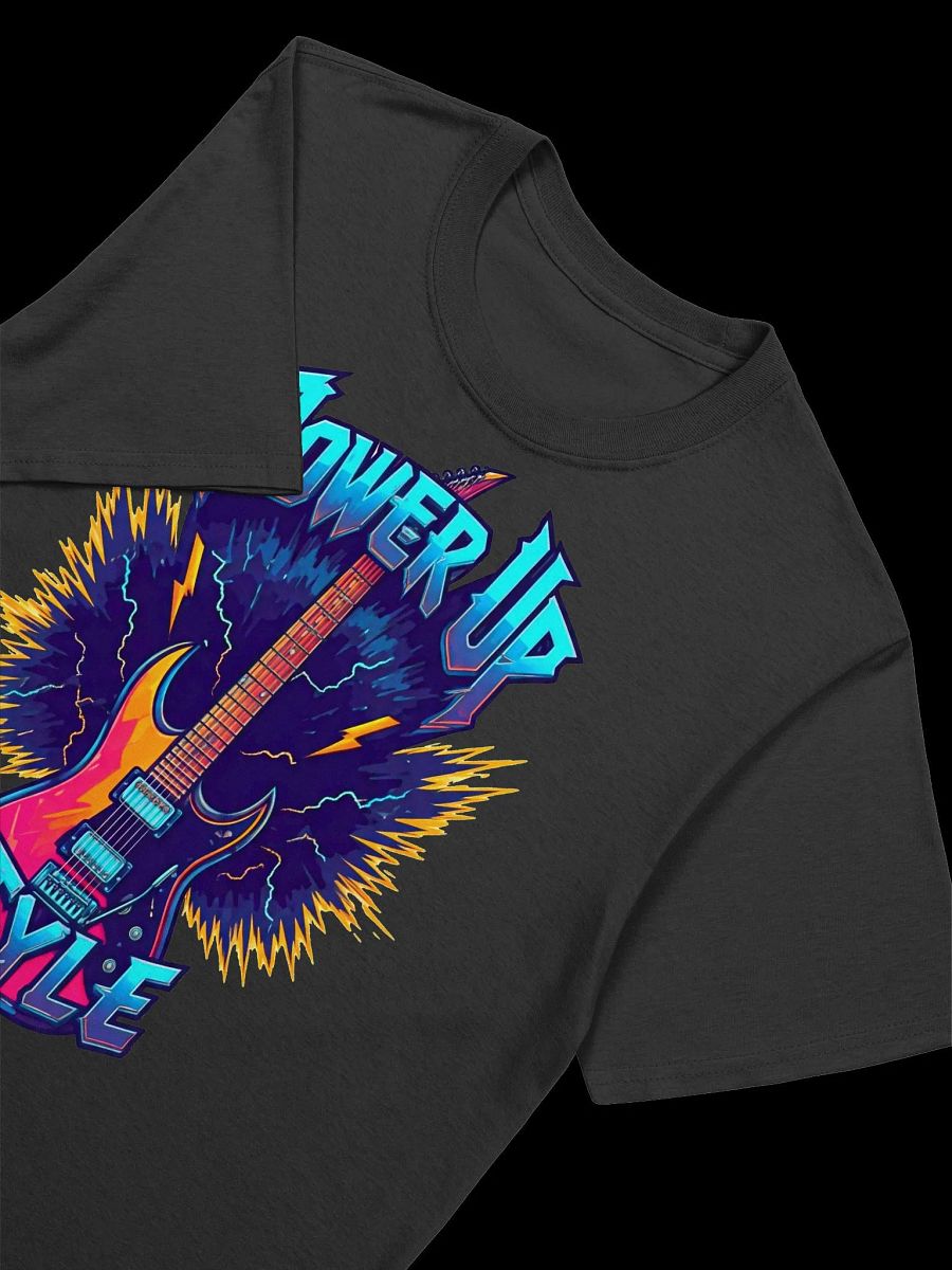 Music Lover-Power Up Style-Electric Guitar T-Shirt product image (48)