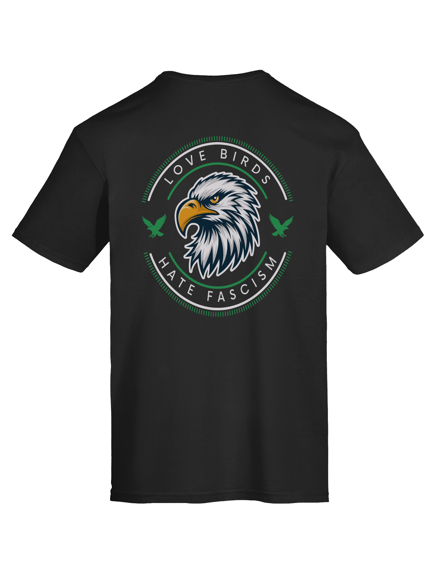 Love Birds Hate Fascism - Black product image (11)