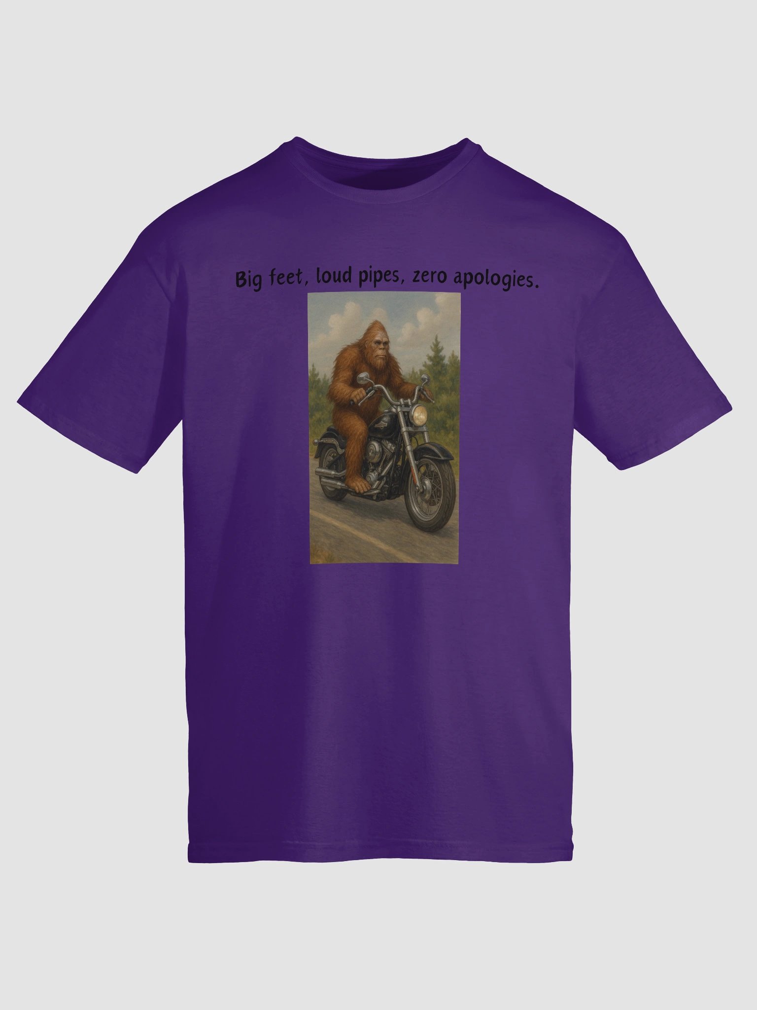 Big Feet, Loud Pipes, Zero Apologies - T-shirt product image (130)
