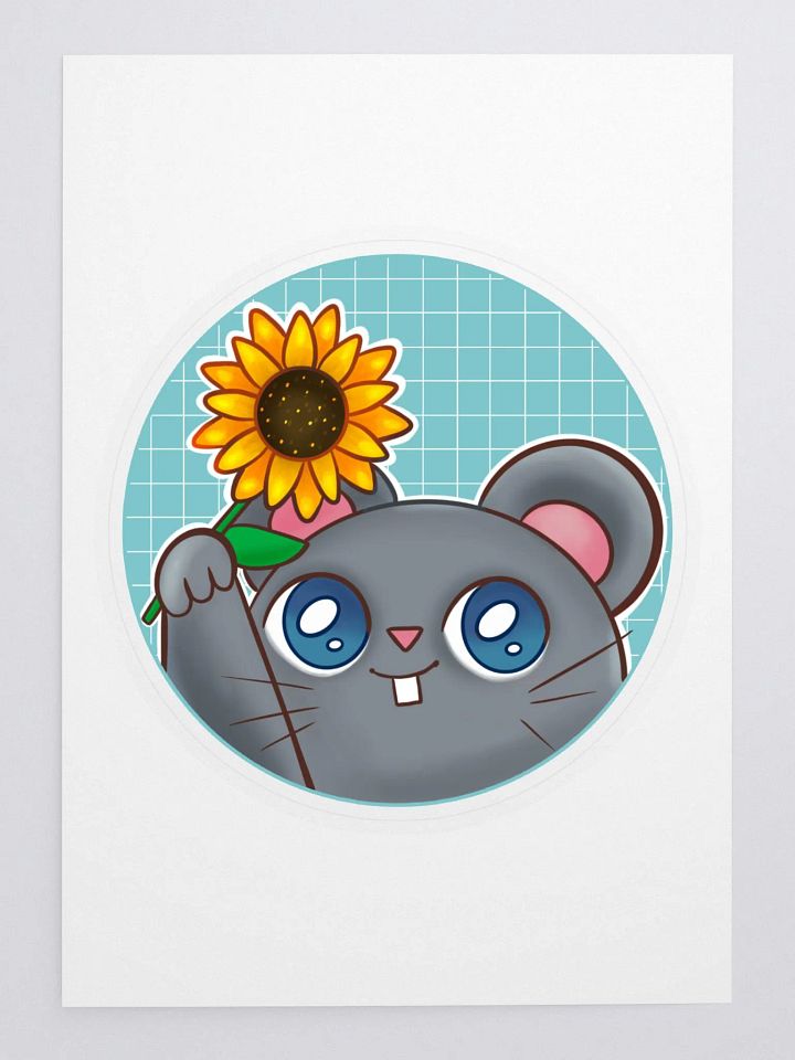 Flower Kiss Cut Sticker product image (1)