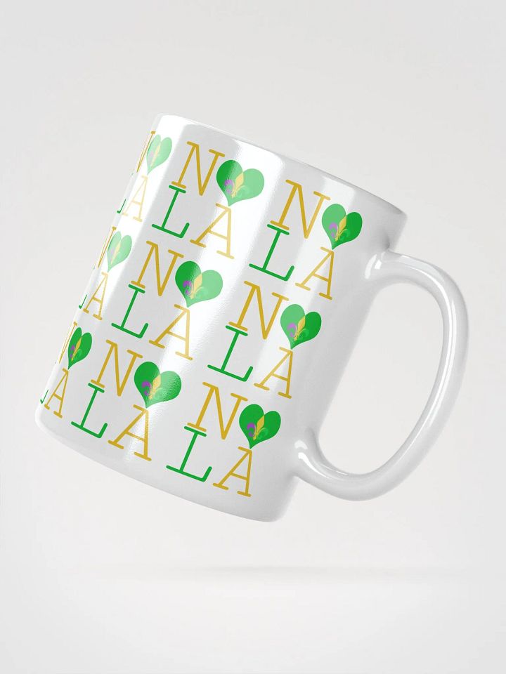 I LOVE NOLA **LEGACY MUG** (MARDI GRAS 2 FULL INFINITY) product image (6)
