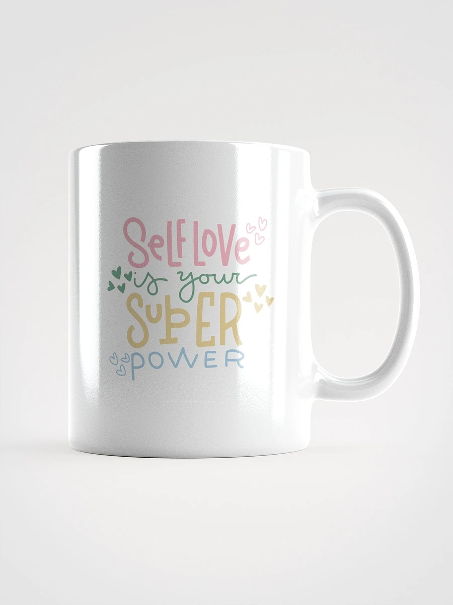 POSITIVE AFFIRMATION MUGS 4 U “Self love is your super power” product image (1)