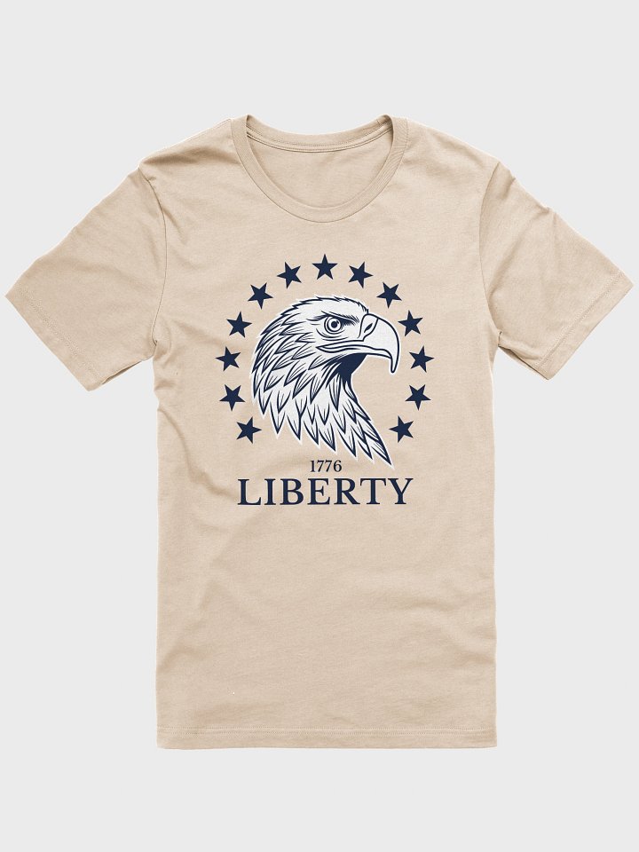 Liberty Patriotic Eagle Graphic Supersoft Unisex T-Shirt product image (98)