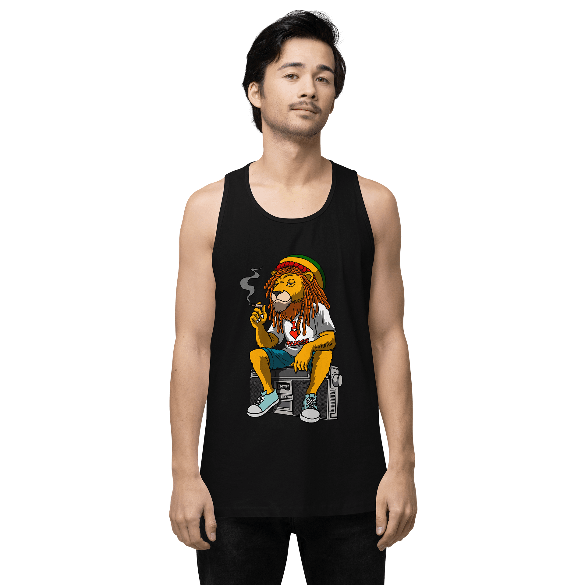Reggae Lion Men's Tank Top product image (1)