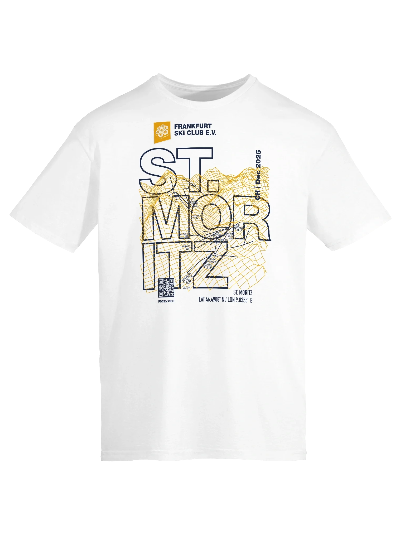 St. Moritz Resort white (front only print) product image (3)