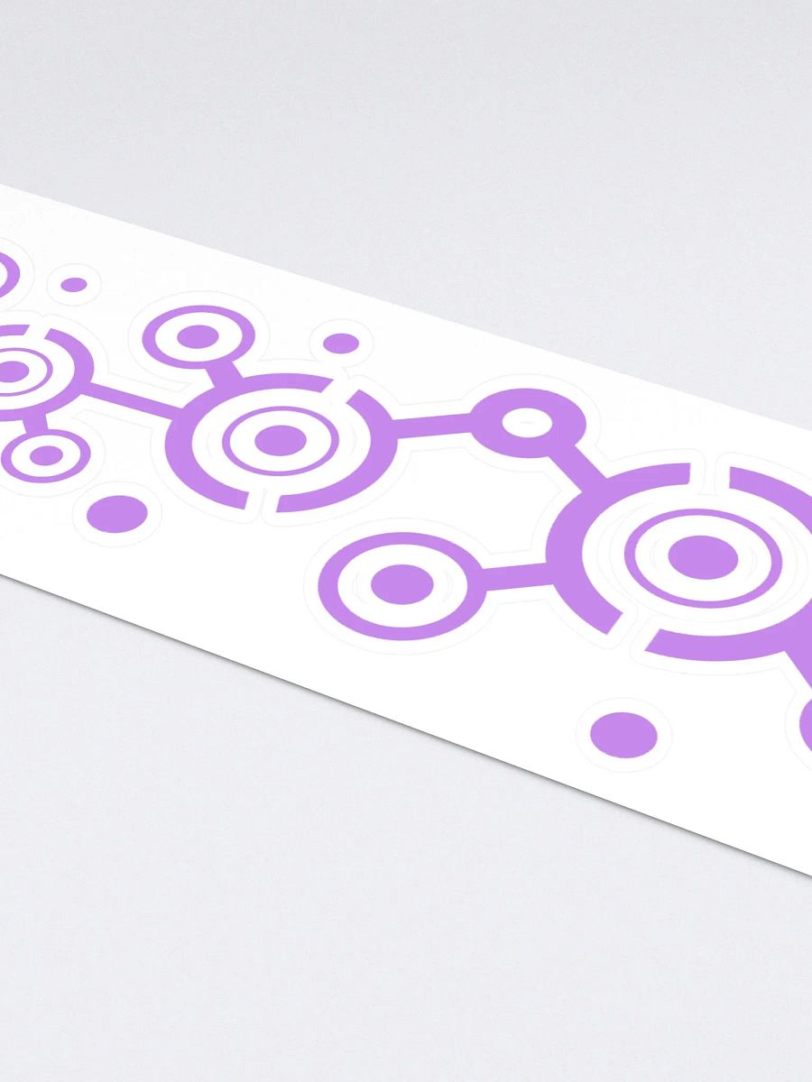 Crop Circle Design Sticker - Long product image (4)