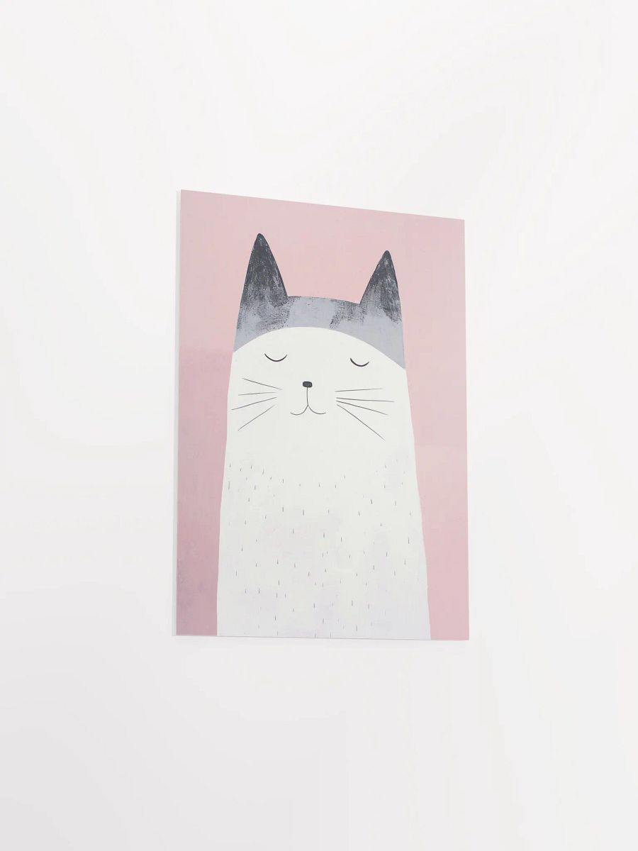 Whimsical Cat Dreams Poster product image (6)