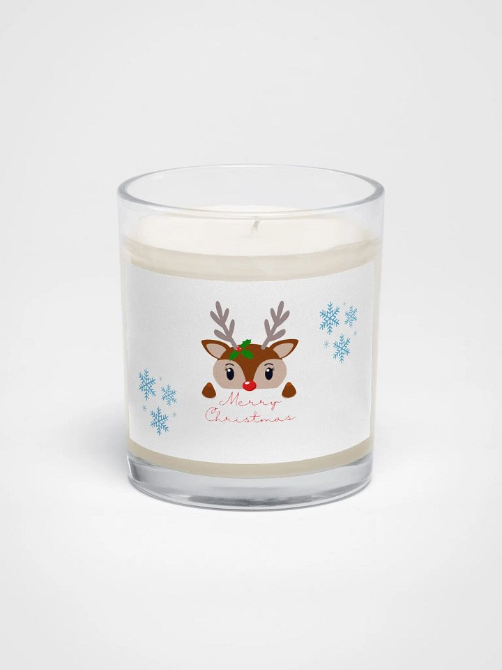 Holly Jolly Reindeer Soy Candle product image (1)