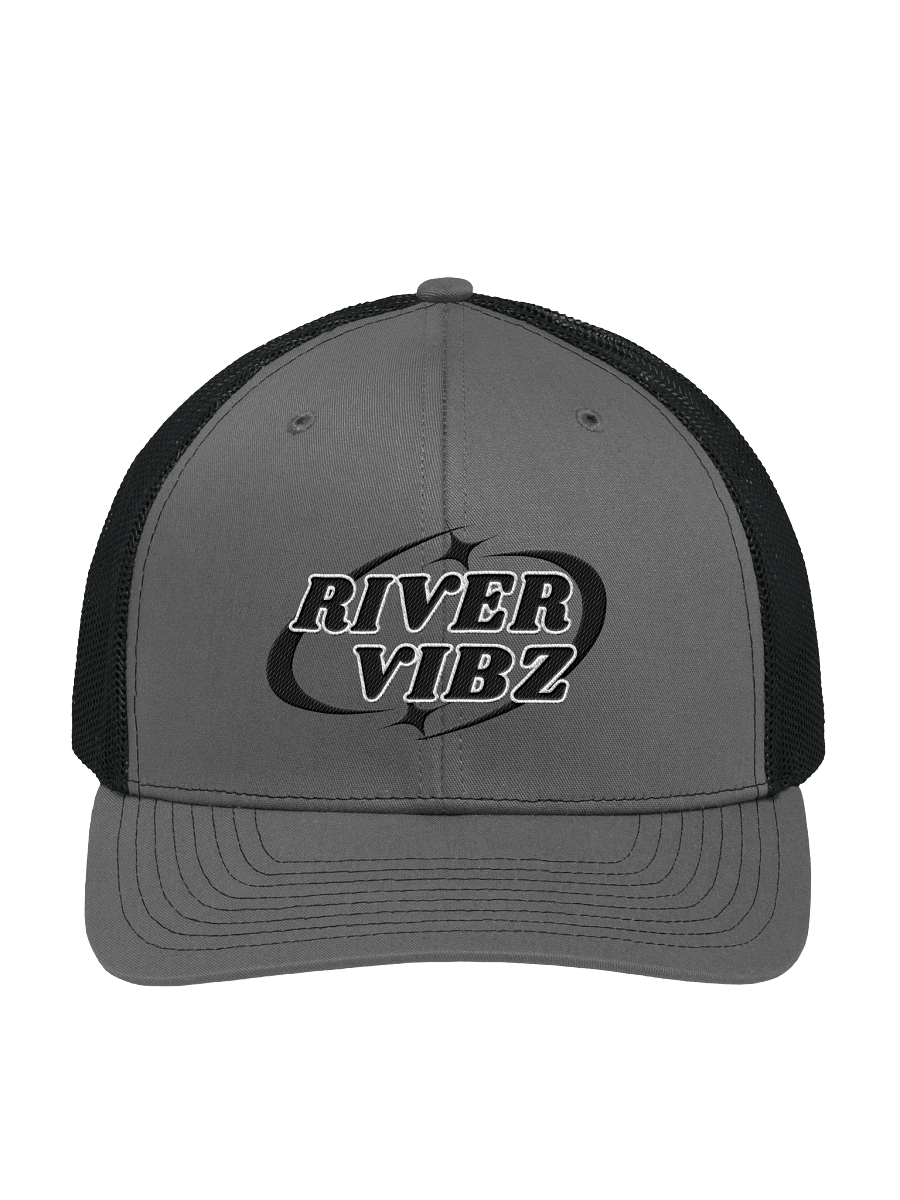 Starry River Vibz Black Snapback Trucker Hat product image (3)