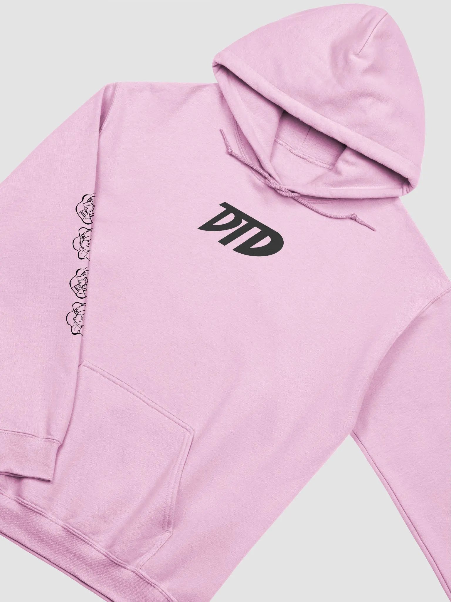 Logo & Sleeve - Hoodie - Light Colours product image (3)