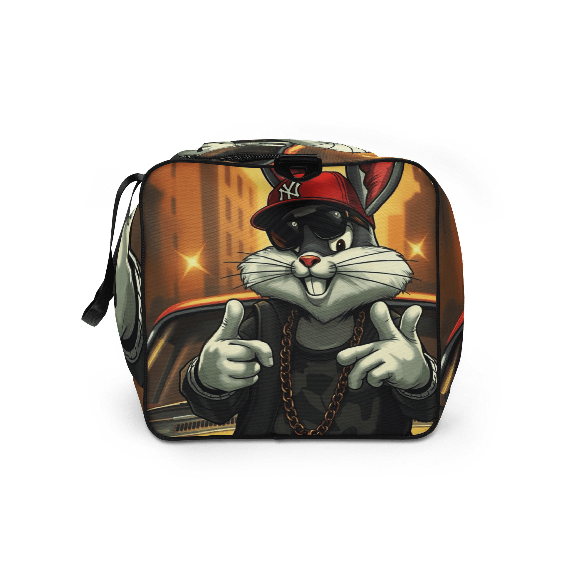 1goldchain duffle bag product image (9)