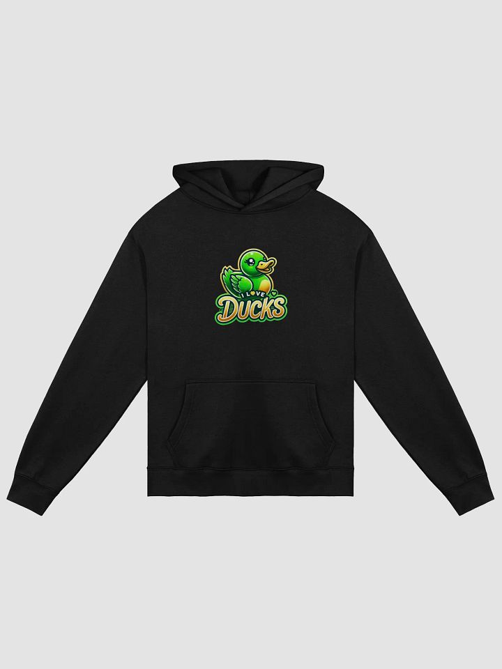 Cheerful Duck Love Oversized Hoodie product image (1)