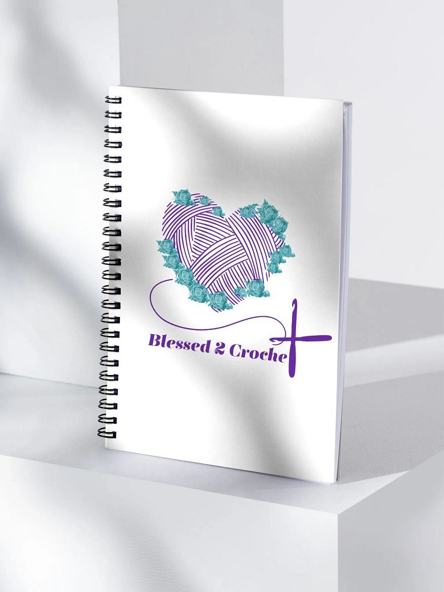 Blessed2Crochet Logo Journal product image (4)