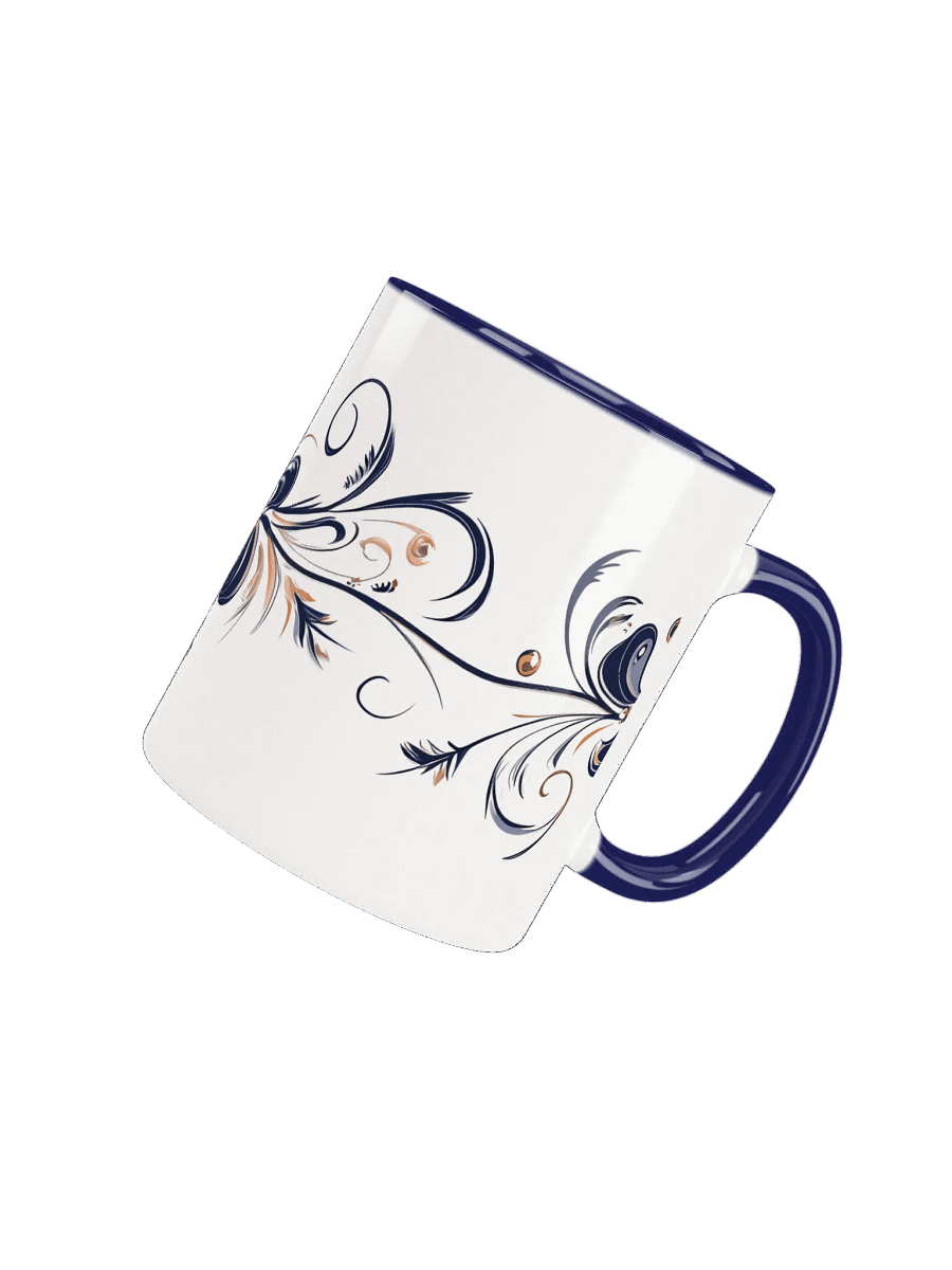 Floral Elegant Ceramic Mug product image (5)