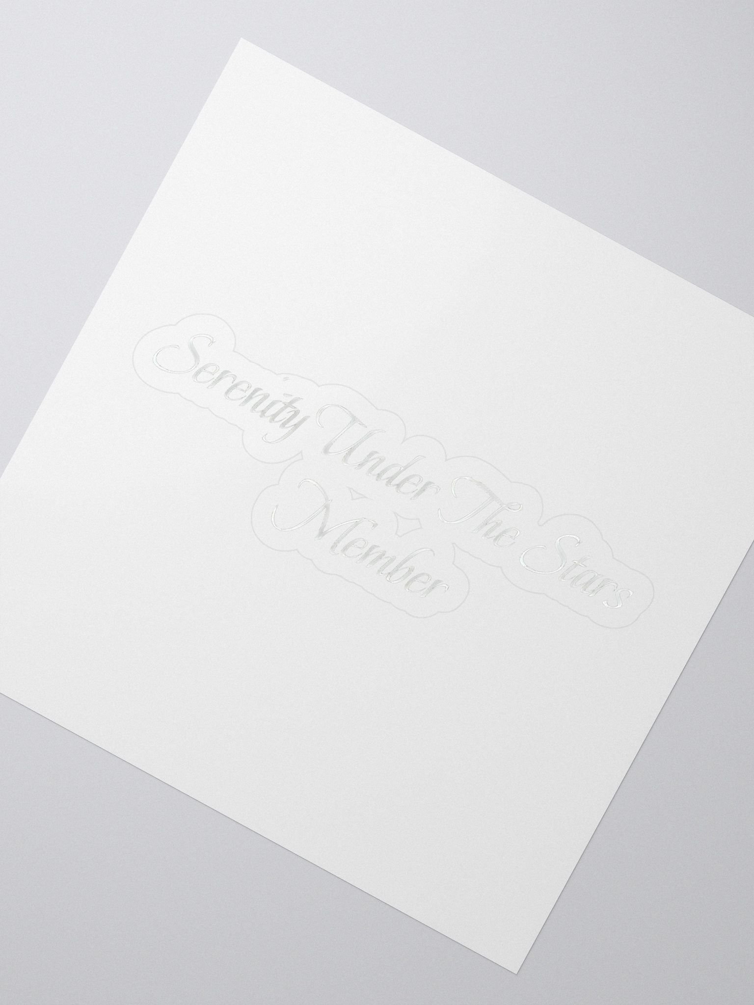 serenity under the stars member stickers product image (2)