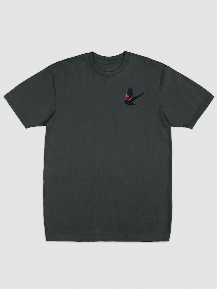 Flock 1 - Red-winged Blackbird Embroidered T-Shirt product image (6)