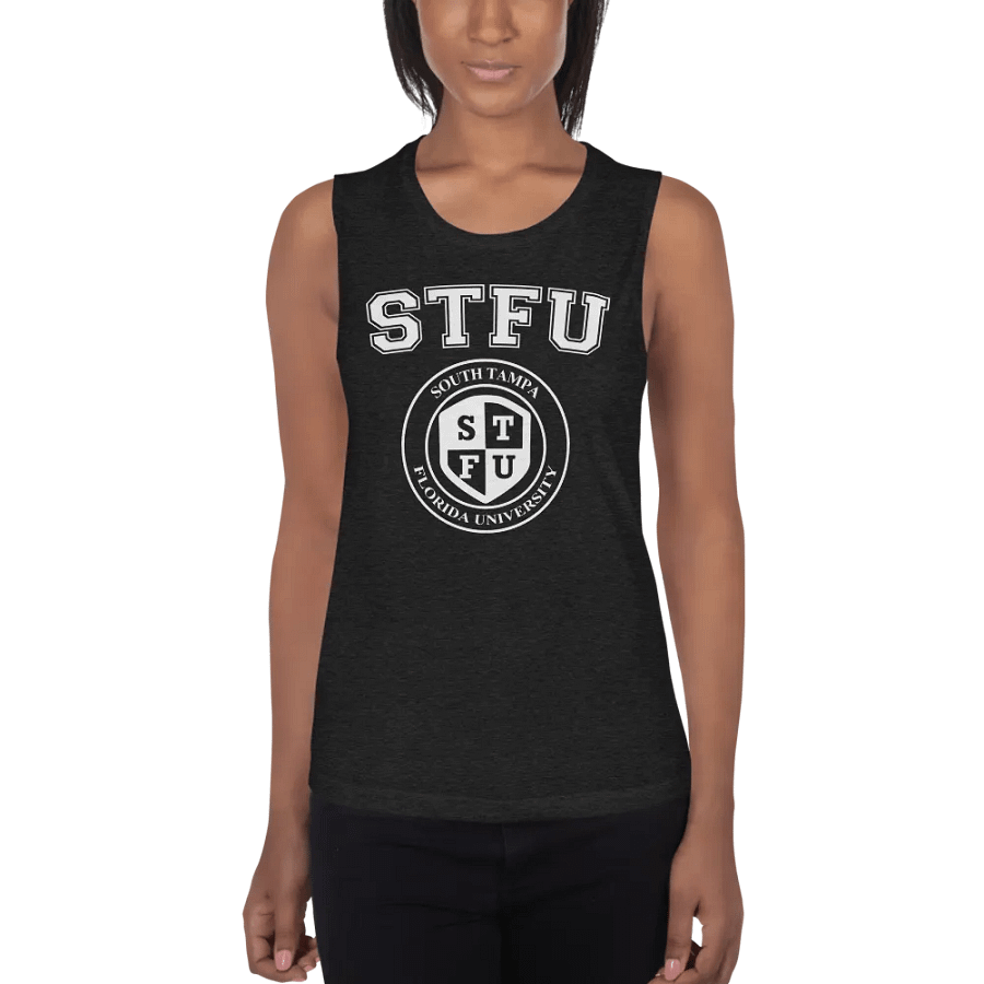 Women's Muscle Tank Top Dark Colors product image (1)