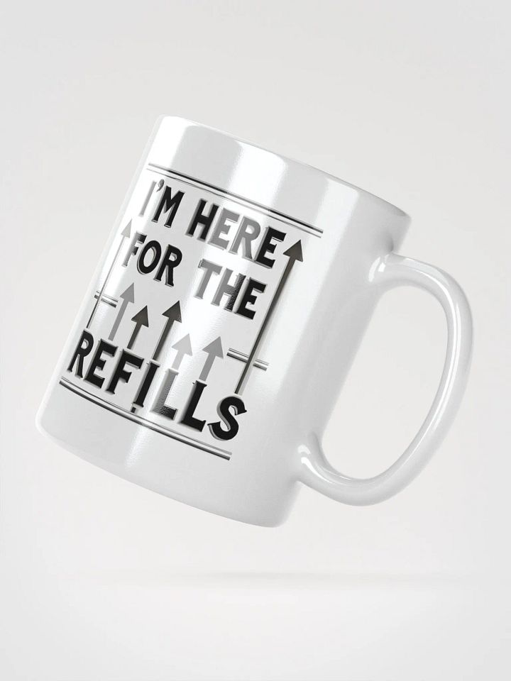 Refill Revolution White Glossy Mug product image (2)