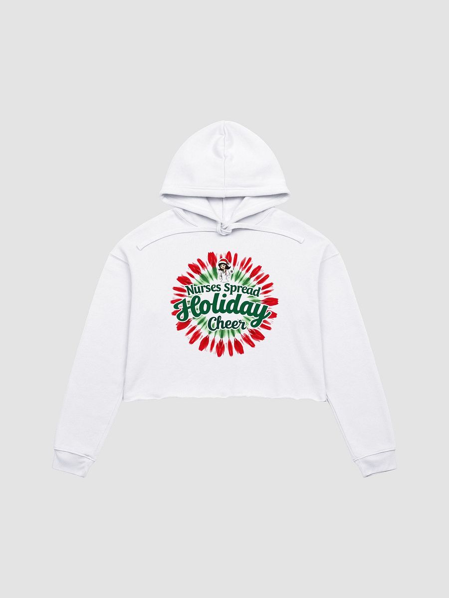 Holiday Cheer Nurses Crop Hoodie product image (1)