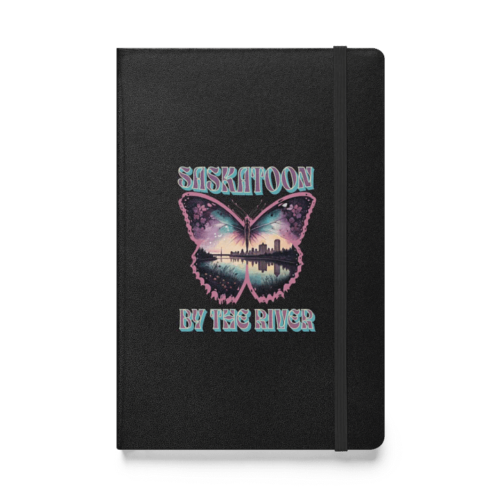 Saskatoon By The River Butterfly Hardcover Notebook product image (1)