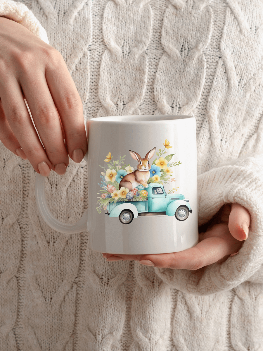 40 Easter Truck Clipart Bundle product image (8)
