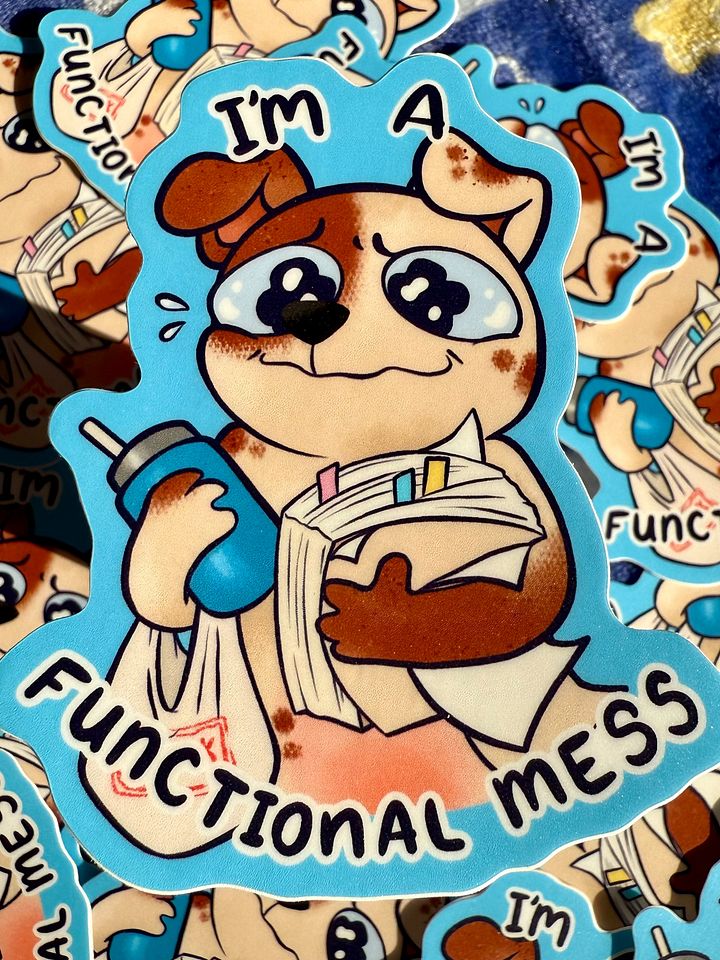 Struggling Vibes Sticker Collection! product image (2)