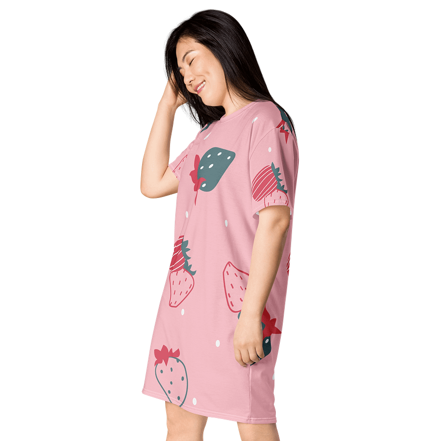 Strawberry Fields Forever T-Shirt Dress product image (3)