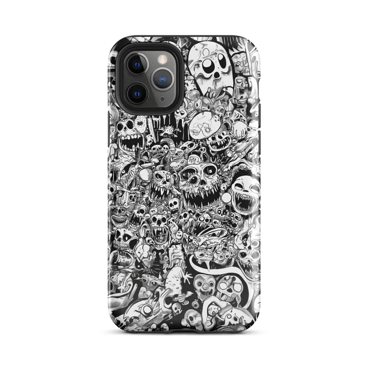 Chaos Skull iPhone Tough Case product image (49)